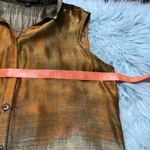 Robert Kitchen Canada Silk Top & Skirt Set size M - Picture 8 of 12